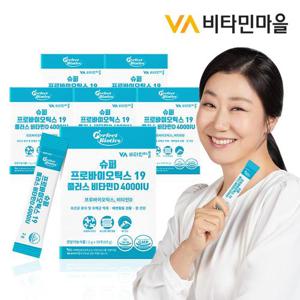비타민마을 퍼펙트바이오틱스 슈퍼 프로바이오틱스 19 플러스 비타민D 4000IU 6박스 총180포 6개월분