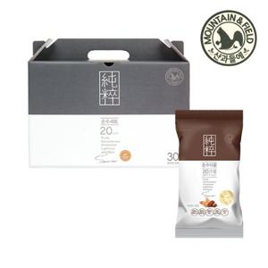 [산과들에] 순수다움 하루견과 30입 선물세트 (20gx30입) 견과 5종