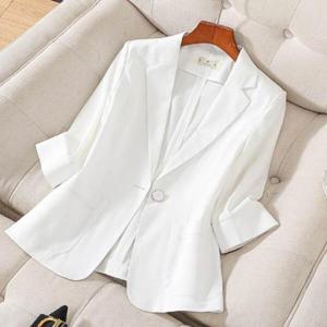 [휴드]휴드 세미 와이드 루즈핏 린넨혼방 자켓