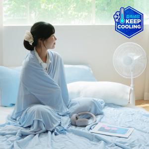 ★한장에14500원꼴★(1+1)피아블 쿨프렌즈 아이스 냉감 여름 홑이불(SS) 총2개