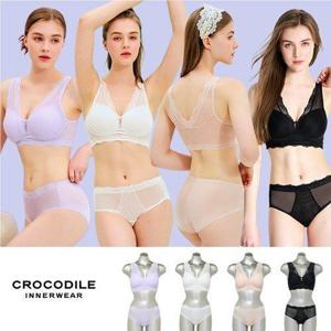 [크로커다일 언더웨어][크로커다일]크로커다일 초경량 브라팬티 패키지(4세트)_638043