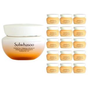 설화수 탄력크림EX 단품 기획 75m + 75ml (5ml x 15개) 총 150ml 구성 25년