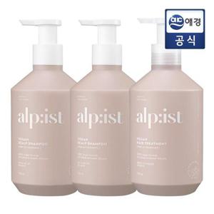 알피스트 비건 샴푸 730ml 2개 + 트리트먼트 730ml 1개