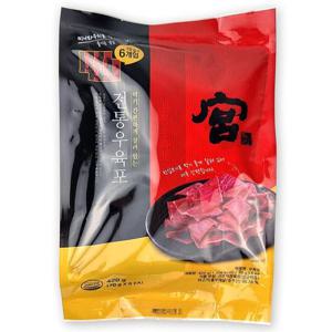 [해핑] 코스트코 궁 홍두깨살로 만든 우육포 420g (70g x 6팩)