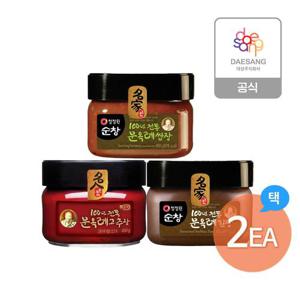 청정원 순창 전통 문옥례 장류 450g 3종(고추장, 된장, 쌈장) 2개 골라담기