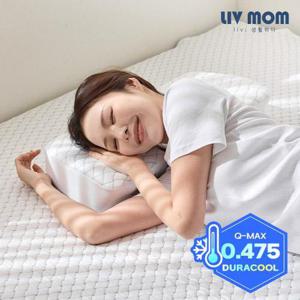 리브맘 프리미엄 듀라쿨 아이스냉감 3D 경추 메모리폼 베개