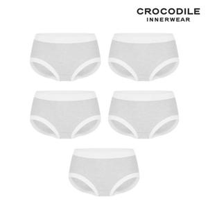 [크로커다일] 에센셜 멜란지 소프티 팬티 5종 택 1