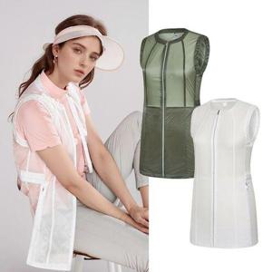 [콜핑]여성 여름 펀칭 얇은 경량 중기장 등산 조끼 KSC711RV7W