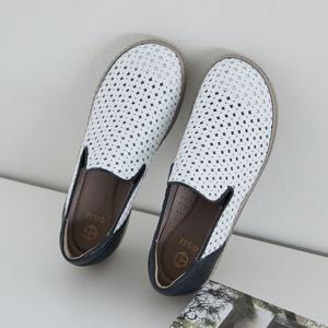 제이슈 / 제이슈 지쎄수제화 고트가죽 아렌 경량 펀칭 슬립온