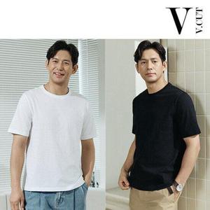 [브이컷] [브이컷(v-cut)] [BEST] 브이컷 오가닉 면100 튜블러 티셔츠 7장