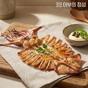 구룡포 촉촉 반건조 피데기 오징어 10마리(500g)