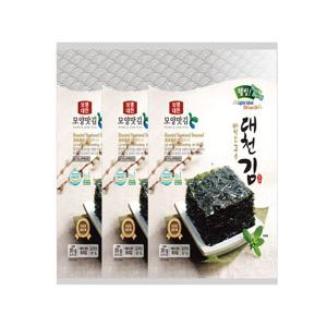 [모양맛김]바삭하게구운대천김(전장김) 30봉