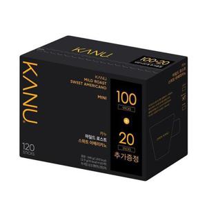 [카누]카누 미니 마일드스위트 100T+20T 아메리카노 원두 커피 (17236047)