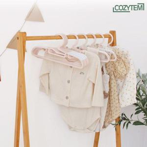 코지템 하임 유아 논슬립 옷걸이 50P 미끄럼방지 어깨뿔방지