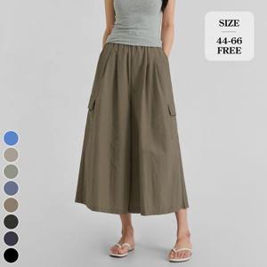 포레스트핏 / (냉장고바지15탄) 여름 카고 밴딩 버뮤다 치마바지