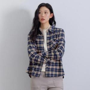 [지센]지센 HC41 체크 포켓 자수 셔츠 WSQ121 NA (46569680)