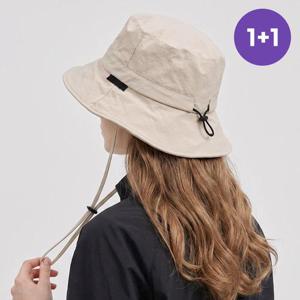 [루즈루나] 1+1 세이라 여성 여름 자외선차단 스트링 벙거지 턱 끈 버킷햇 모자 K264