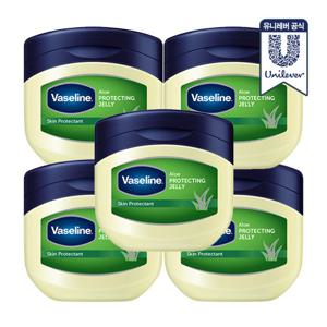 [무료배송] 바세린 프로텍팅 젤리 알로에 100ml 5개