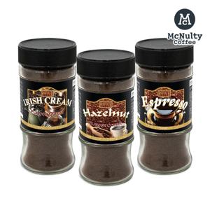 [맥널티] 인스턴트 병커피 50gx3병/헤이즐넛/아이리쉬/에스프레소