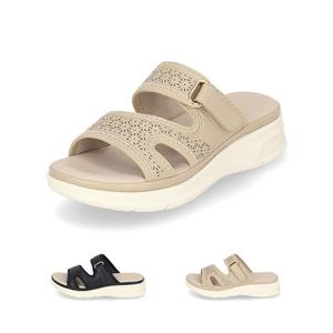 [정상가 159,000원] 엘칸토 여성 경량 펀칭 슬리퍼 4cm LCWW37M326