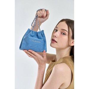 갤러리아_JAWA4E357 [코코체인] 데님 체인 미니 크로스겸 숄더백