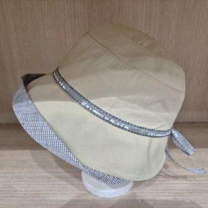 [애슬릿][애슬릿]제비 챙 라벨 리본 벙거지 중년 여성 봄 모자