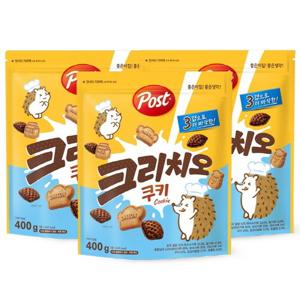[동서] 포스트 크리치오 쿠키 400g x 3개