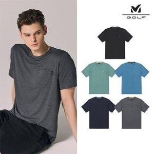 [밀레 골프]밀레골프 25SS 최신상 고 기능성 반팔티셔츠 5종, 남성