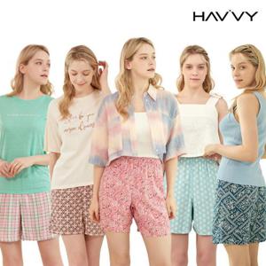 [하비] 여성 인견쿨반바지 여름 트렁크팬티