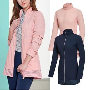 [콜핑]여성 간절기 경량 바람막이 메쉬 셔링 자켓_HP