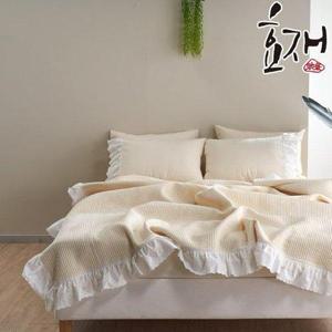 갤러리아_린젤 여름 고밀도 워싱면 차렵이불(Q) by효재