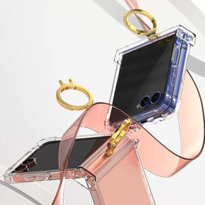 갤럭시 Z플립7 제트플립7 지플립7 풀커버 베칸트 링 힌지보호 투명 휴대폰 케이스