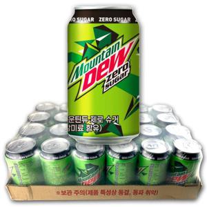 [코스트코] 마운틴듀 제로 355ml x 24캔 음료