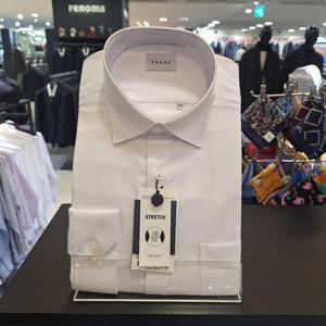 [예작]구김이 없는 스판 일반핏 셔츠 YJESBR101-WH_BP