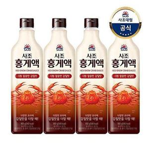 [사조 대림]홍게액 900g x4개