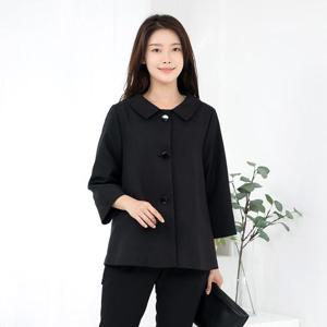 엄마옷 스텐다드 카라 망토자켓 613BNM249 중년여성/50대/60대/마담/빅사이즈/할머니옷