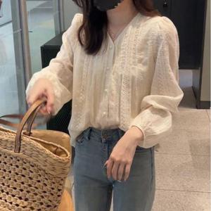 제리트 레이스 블라우스