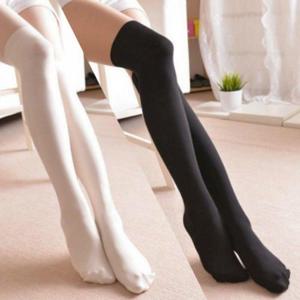 여성용 냉감 골프 투톤 니삭스 쿨링 스포츠 양말 WFL9DON