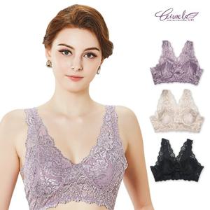 [시스넬라]레이스브라 3종 보정속옷 여자속옷 노와이어 브라 브라렛