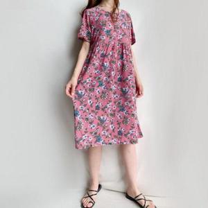 [르찌나]원피스 잠옷 반팔 여름 파자마 홈웨어 미즐리