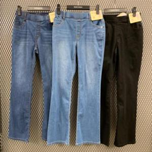 뱅뱅 HC04 봄여름여성허리밴딩 부츠컷얇은청바지 편한 핏이 예쁜 날씬한 스