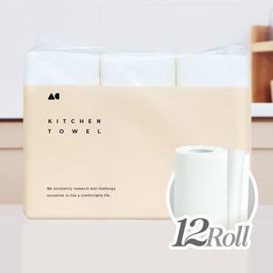 올챌린지 롤 키친타올 2겹 100매 12롤
