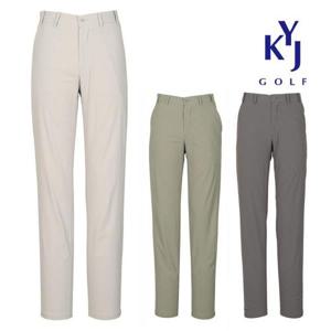 [김영주골프][김영주골프] 여름 사방스판 하프밴딩 남성 골프바지 KNMMSL44