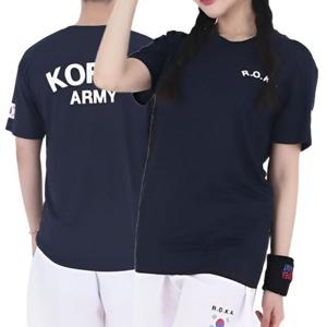 로카티 ROKA 코리아아미 반팔티 기능성 군인 티셔츠 네이비