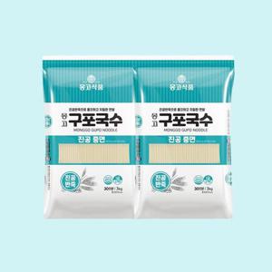 갤러리아_[몽고식품] 몽고구포국수 중면 3kg x 2개