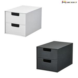 이케아 FJADERHARV 미니 2단 서랍장 (소/16x25cm)/사무용품