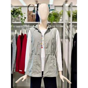 갤러리아_크로커다일레이디 탈부착 후드 솔리드 베스트 CLESVT201