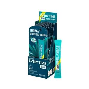 [정관장] 식사후 개운하게 리프레쉬! 에브리타임 크런치 리프레시 1.5gx10포 1박스 (인삼농축액분말 함유)