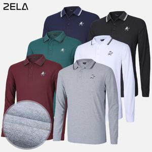 투엘라 남성 에이스베어 피케 카라 긴팔 티셔츠(M7ST29)