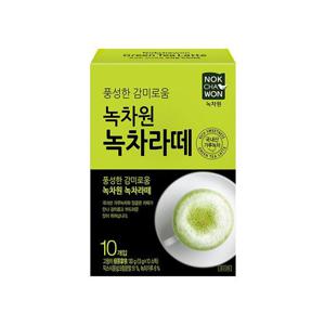 [녹차원] 녹차라떼 10스틱(깔끔한 감미로움)